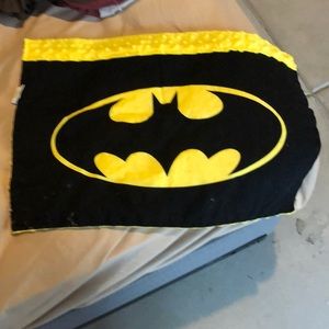 Batman car seat inserts,mini blanket, hood cover